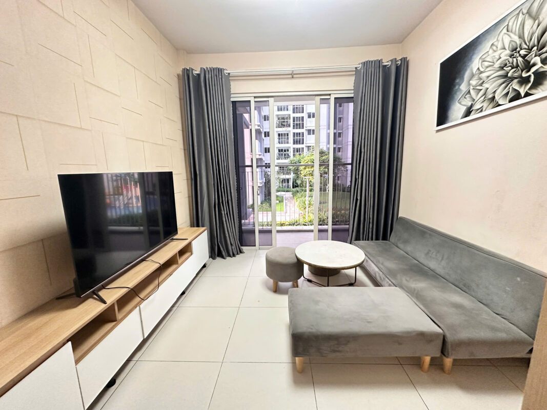 Cho thuê chung cư The Habitat B1-3A-01 căn góc view hồ bơi 78m2