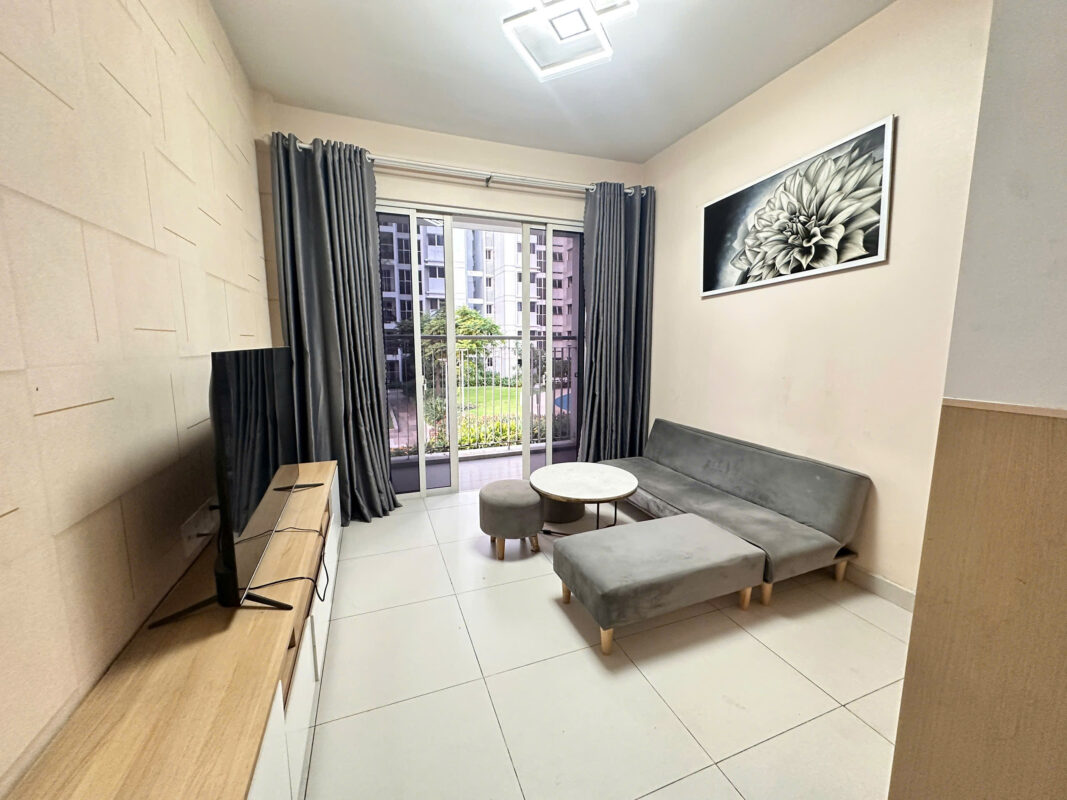 Cho thuê chung cư The Habitat B1-3A-01 căn góc view hồ bơi 78m2